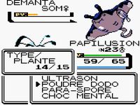 une photo d'Ã©cran de Pokemon Or sur Nintendo Game Boy Color
